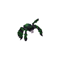 绿色条纹食人蜘蛛